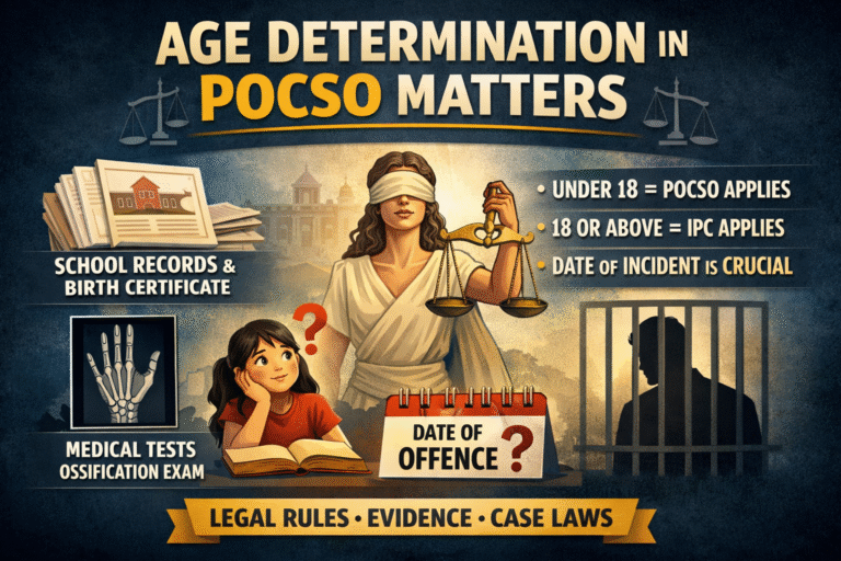 Age Determination in POCSO Matters